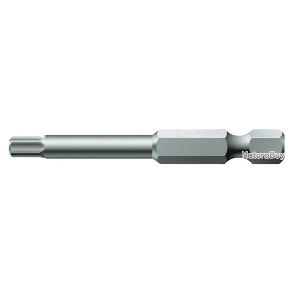 Embout 6 pans creux L50 Embout 6 pans creux 2.5 L50 - WERA - Ref WER059604 - EAN 4013288034700