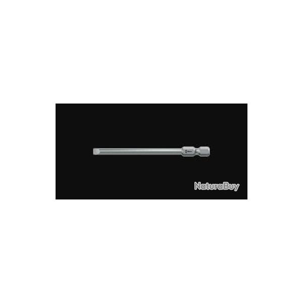 Embout vis � fente L50 Embout vis � fente 0.8x5.5 L50 - WERA - Ref WER059325 - EAN 4013288011572