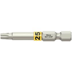 Embout de vissage Torx HF Embout Torx HF TX20 L 50 - WERA - Ref WER060083 - EAN 4013288106919