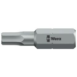 Embout 6 pans creux Embout 6 pans creux 5 - WERA - Ref WER056325 - EAN 4013288012678