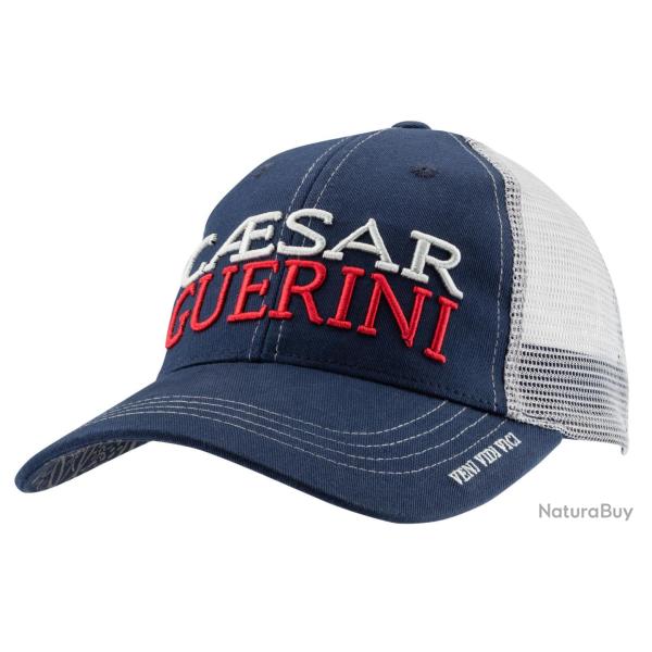 Casquette Caesar Guerini bleue et grise mesh Casquette bleue et grise mesh CAESAR GUERIN - Ref VCAS5