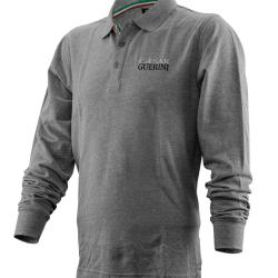 Polo Guerini Manches longues gris Manches Longues T.L - CAESAR GUERINI - Ref VPOB21