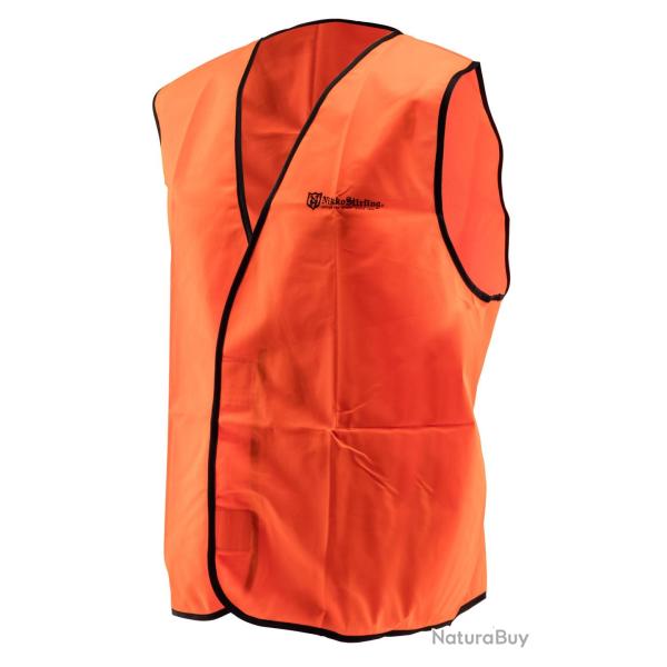 Gilet de battue orange fluo - Nikko Stirling Gilet de Battue Fluo Orange NIKKO STIRLING - Ref VNS