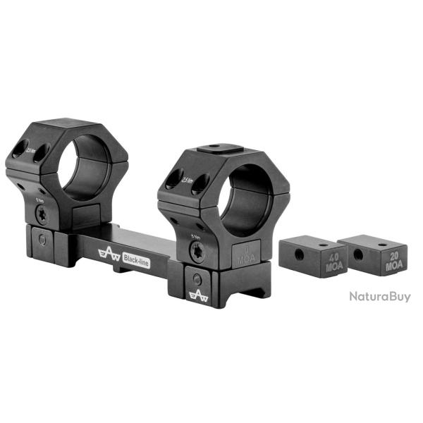 EAW Monobloc R�glable � 0, 20 ou 40 MOA Monobloc EAW 36 mm - Ref MET0650