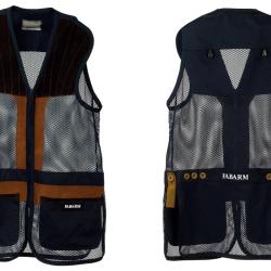 Gilet de tir FABARM Superlative Summer blaeu marine - Ambidextre Taille XXXL - Ref FAA704