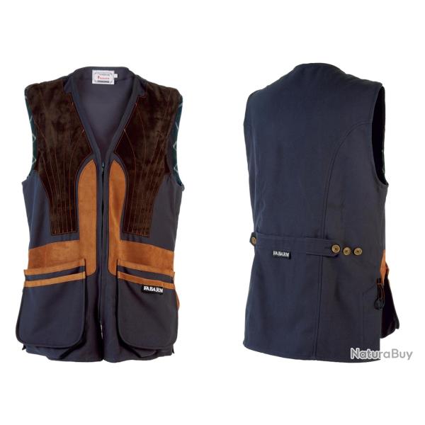 Gilet de tir FABARM Superlative Hiver bleu - Ambidextre Taille XXXL - Ref FAA710