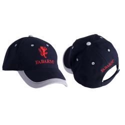 Casquette FABARM signature CASQUETTE FABARM BLEU MARINE/GRIS AVEC LOGO ROUGE 3D - Ref FAA712