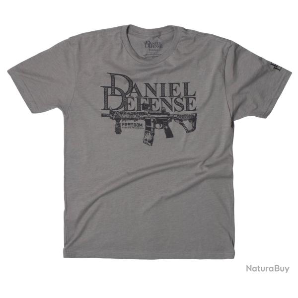 T-Shirt Daniel Defense Classic Gris T-Shirt Daniel Defense Automatic Gris T-S - Ref DDT012AS