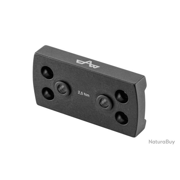 EAW GTM adaptateur Aimpoint Micro GTM adaptateur Aimpoint Micro; entraxe 20mm; BH 6mm - Ref GTM60018