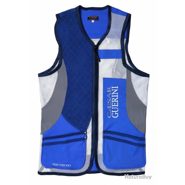 Gilet de Tir Bleu Caesar Guerini Taille S � 4 XL Droitier Taille M - Ref VG002