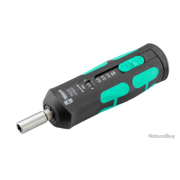 Tournevis dynamom�trique 1 � 3 Nm (14 embouts) (unit�) - WERA - Ref WER0751014