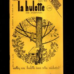 la hulotte 10 , dossier nichoirs, le cincle ,