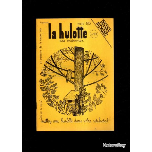 la hulotte 10 , dossier nichoirs, le cincle ,