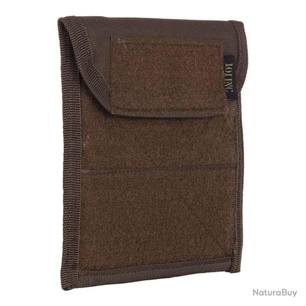 Pochette plate velcro porte documents syst�me Molle Vert
