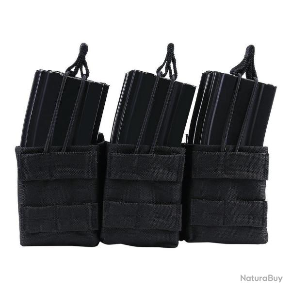 Pochette 3 chargeurs M4/M16 Noir