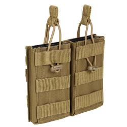 Pochette 2 chargeurs syst&egrave;me Molle  #F Sable