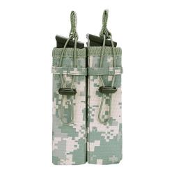 Pochette 2 chargeurs syst&egrave;me Molle  #C Camouflage ACU