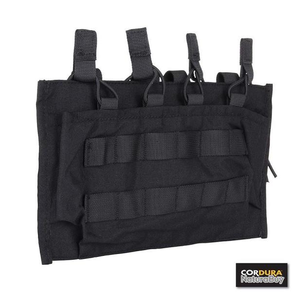 Poche porte 4 chargeurs M4 Cordura Noir
