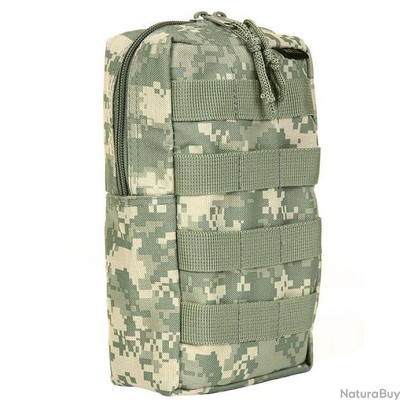 Pochette ��Upright�� syst�me Molle Camouflage ACU