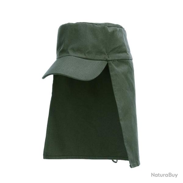 Casquette arm�e avec protection de nuque Kaki