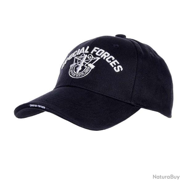 Casquette baseball Forces sp�ciales Noir