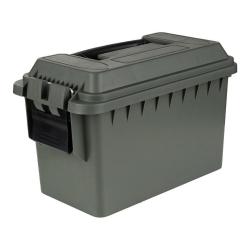 Bo&icirc;te &agrave; munitions plastique - calibre 50mm Kaki