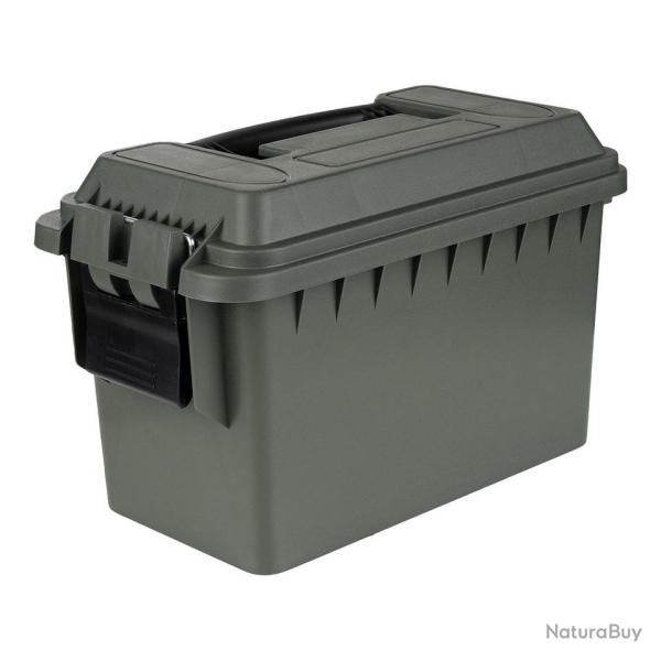 Bo�te � munitions plastique - calibre 50mm Kaki
