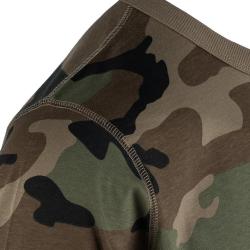 Tee shirt Heavy Duty coton biologique Camouflage Woodland