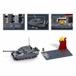 Tank de combat principal ZTS-99AS - Jeu de briques