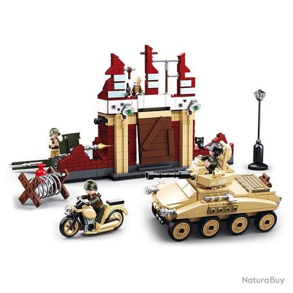 Battaille de Stalingrad WW2 - Jeu de briques