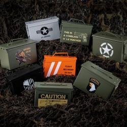 Bo&icirc;te &agrave; munitions acier - calibre 30mm - Flight Recorder