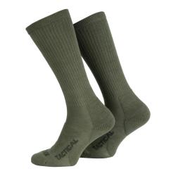 Chaussettes tactiques coolmax Vert, 47/50