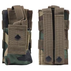 Pochette porte radio Camouflage Woodland