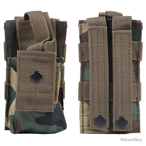 Pochette porte radio Camouflage Woodland