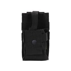 Pochette porte radio Noir
