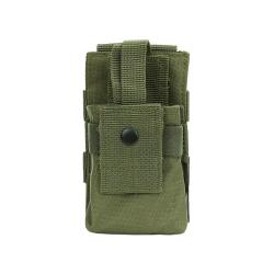 Pochette porte radio Kaki