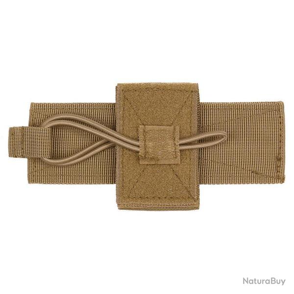 Holster de poitrine avec velcro Coyote