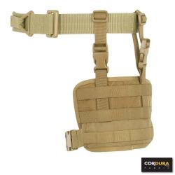 Holster de jambe Cordura Coyote