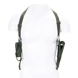 Holster d'&eacute;paule de luxe Camouflage Woodland