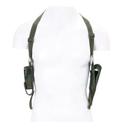 Holster d'&eacute;paule de luxe Camouflage Woodland