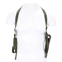 Holster d'&eacute;paule de luxe Kaki