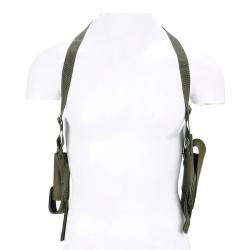 Holster d'&eacute;paule de luxe Kaki
