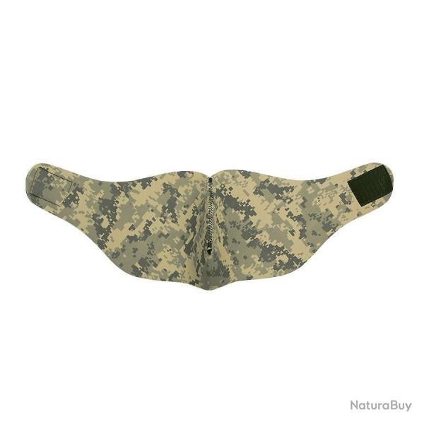 Demi masque de motard camo Camouflage ACU