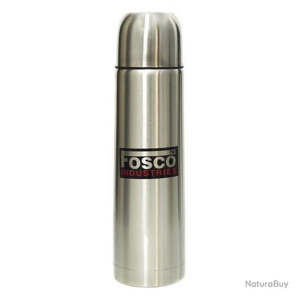 Bouteille thermos en acier 1L Silver/chrome
