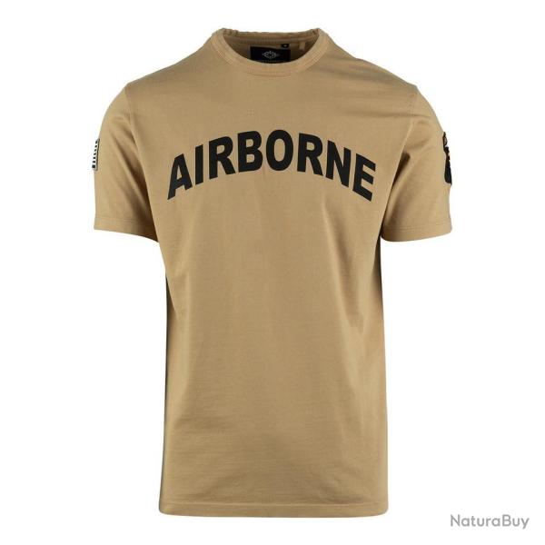 Tee shirt 101st Airborne premium Beige