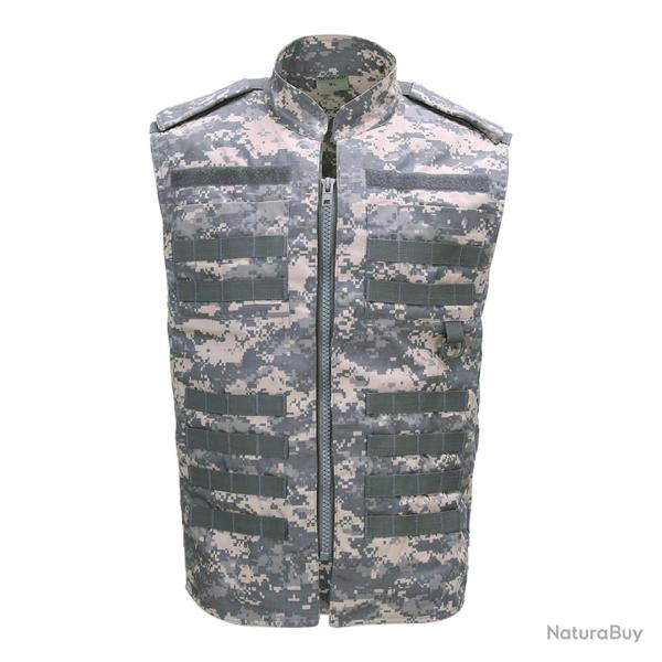 Gilet tactique Recon. Camouflage ACU, XL-2XL