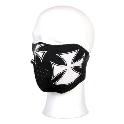 Masque Biker Croix de Malte