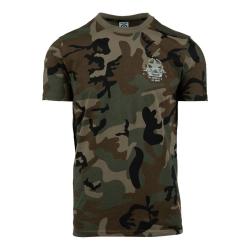 Tee Shirt camouflage Allied Star Willys Jeep