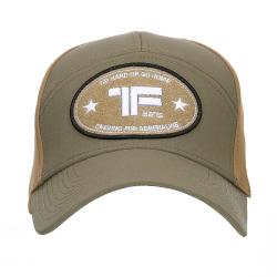 Casquette Baseball Flex bicolore Vert Ranger, M-L