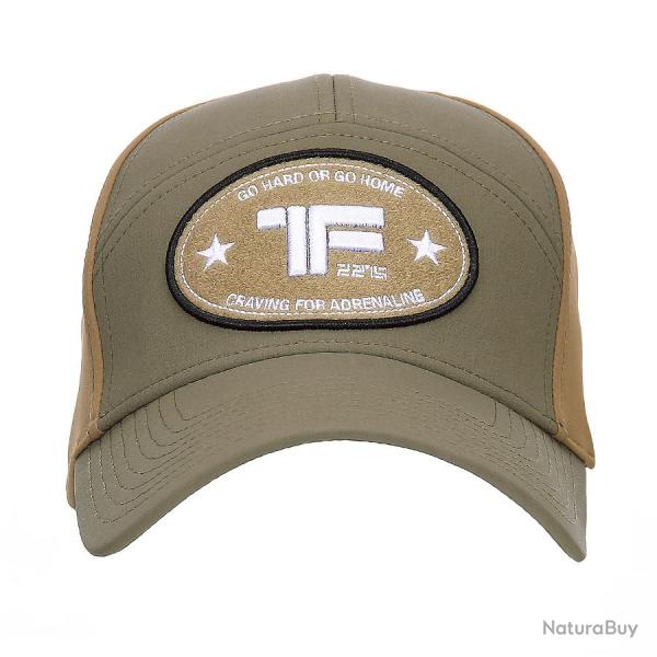 Casquette Baseball Flex bicolore Vert Ranger, L-XL